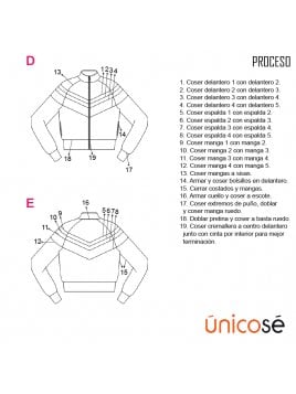 CHAQUETA POLERON MUJER 1901