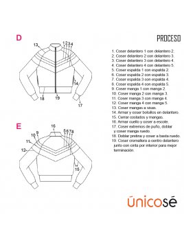 CHAQUETA POLERON MUJER 1901