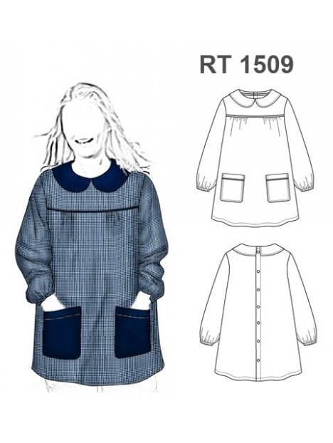 DELANTAL PARVULARIA RT 1509