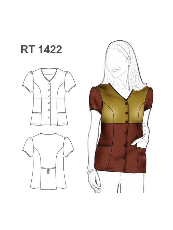 BLUSA TRABAJO RT 1422