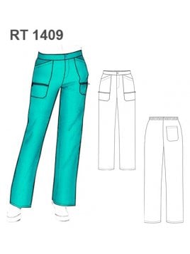 PANTALON CARGO TRABAJO RT 1409