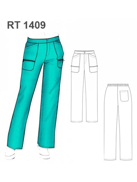PANTALON CARGO TRABAJO RT 1409