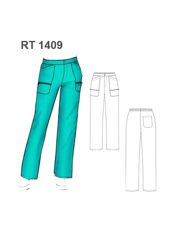 PANTALON CARGO TRABAJO RT 1409