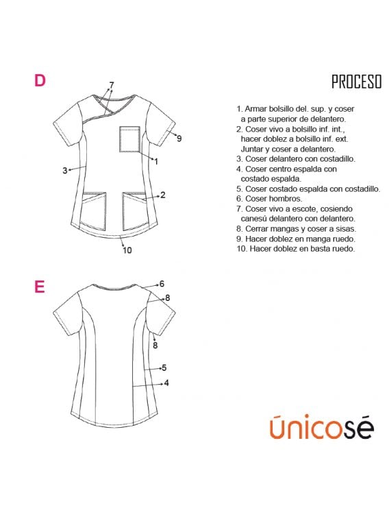 BLUSA TRABAJO RT 1918