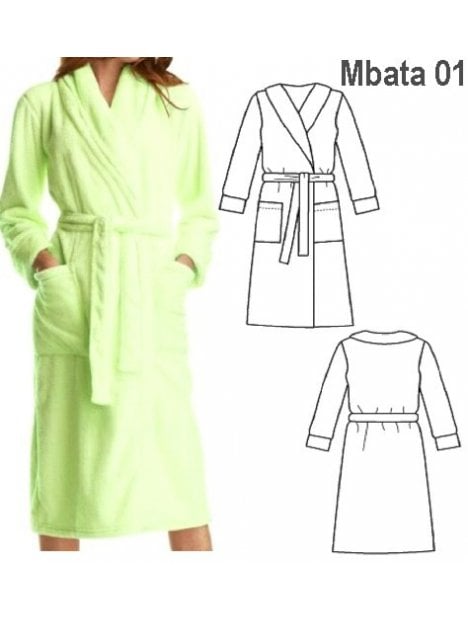 MOLDE: BATA CLASICA MUJER 0901
