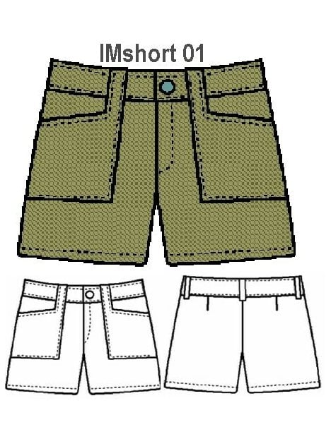 SHORT SAFARI NIÑA 0901