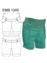 SHORT MATERNAL 1205