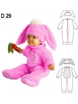 DISFRAZ DE CONEJO D 0929