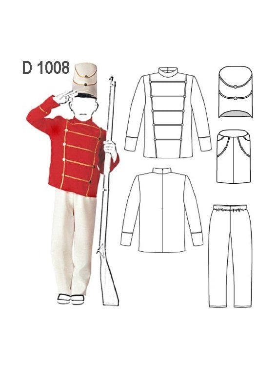 DISRAZ SOLDADO DE PLOMO 1008