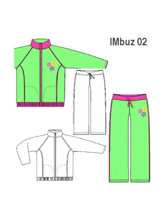 BUZO RAGLAND NIÑA 0902