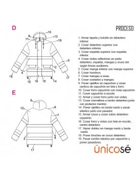 CHAQUETA IMPERMEABLE TRABAJO RT 1919