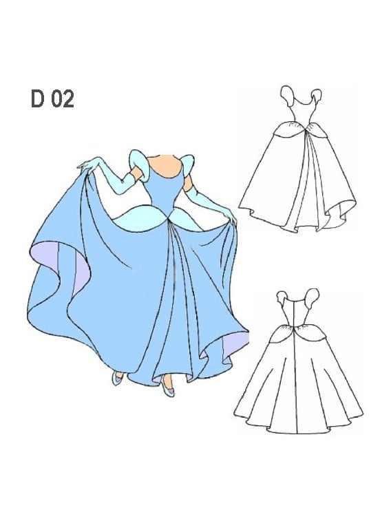 DISRAZ ADULTO PRINCESA DE CUENTO D0902