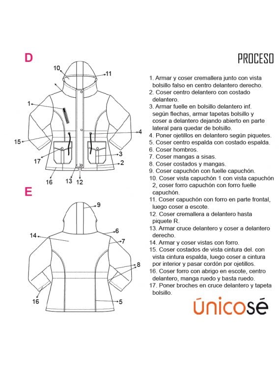 ABRIGO CHAQUETA NIÑA 1901