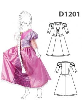 DISFRAZ PRINCESA DE CUENTO 1201