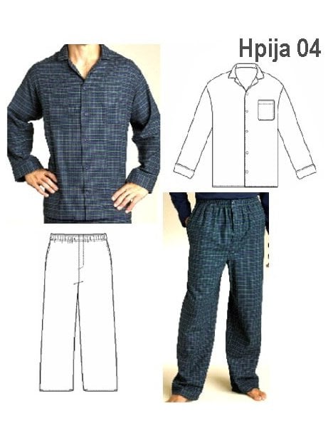 PIJAMA CLASICO HOMBRE 0904