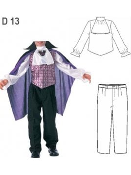 DISFRAZ DE DRACULA ADULTO 0913