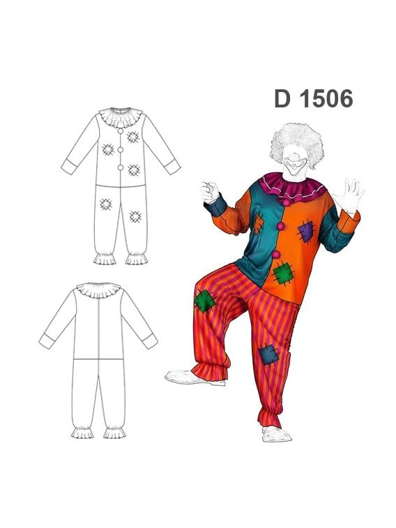 DISFRAZ DE PAYASO 1506