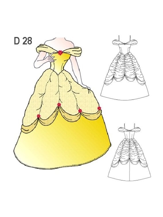 DISFRAZ PRINCESA DE CUENTO ADULTO 0928