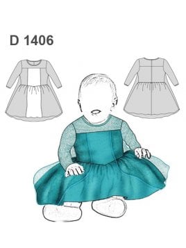 DISFRAZ PRINCESA BEBE 1406