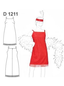 DISFRAZ CHARLESTON 1211