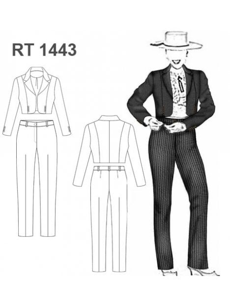 TRAJE PANTALON HUASA RT 1443
