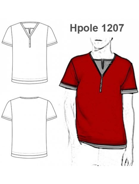 POLERA DOBLE FALSA