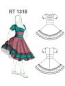 VESTIDO DE HUASA RT 1318