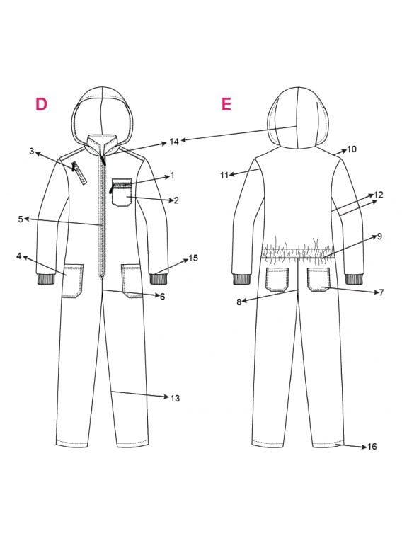 DISFRAZ INFANTIL PERSONAJE SERIE 1801