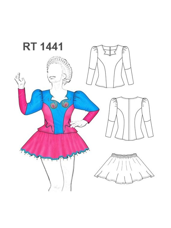 TRAJE CAPORAL MUJER RT 1441