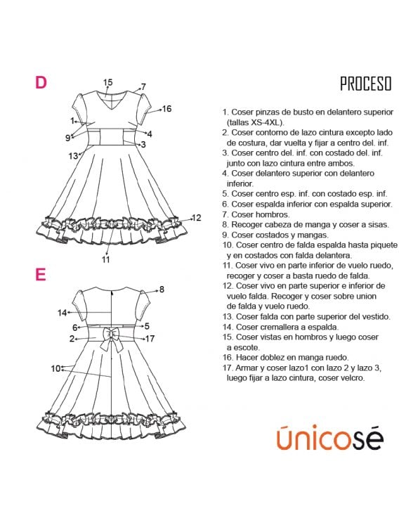 VESTIDO DE HUASA RT 1921