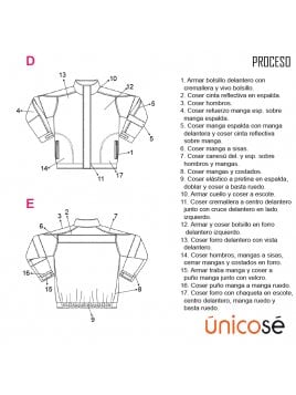 CHAQUETA TRABAJO RESCATE RT 1924