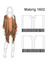 ABRIGO CAPA PONCHO MUJER 1602