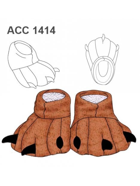 PANTUFLAS GARRA INFANTIL ACC 1414