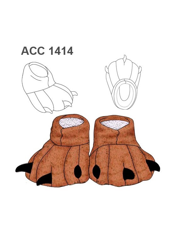PANTUFLAS GARRA INFANTIL ACC 1414