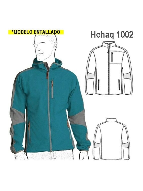 CHAQUETA SOFT SHELL ENTALLADA 