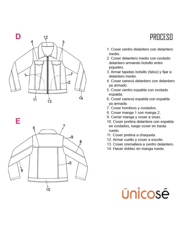 CHAQUETA AJUSTADA MUJER 1904