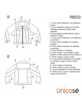 CHAQUETA JUSTADA MUJER 1905