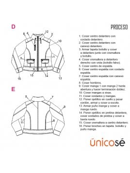 CHAQUETA AJUSTADA MUJER 1906