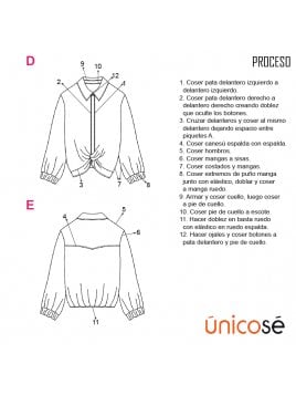 BLUSA BLUSON MUJER 1901