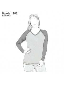 POLERA BASICA MUJER 1902