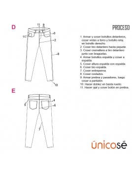 PANTALON JEAN HOMBRE 1901