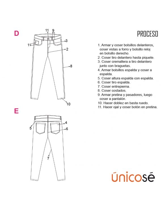 PANTALON JEAN HOMBRE 1901