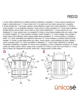 CHAQUETA DE RESCATE UNISEX RT 1923