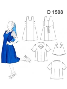 DISFRAZ DE MONJA 1508