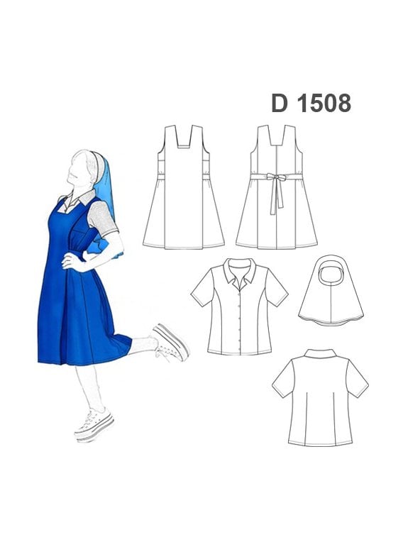 DISFRAZ DE MONJA 1508