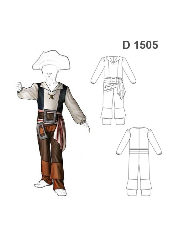 DISFRAZ DE PIRATA D 1505