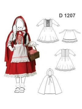 DIFRAZ INFANTIL CAPERUCITA 1207