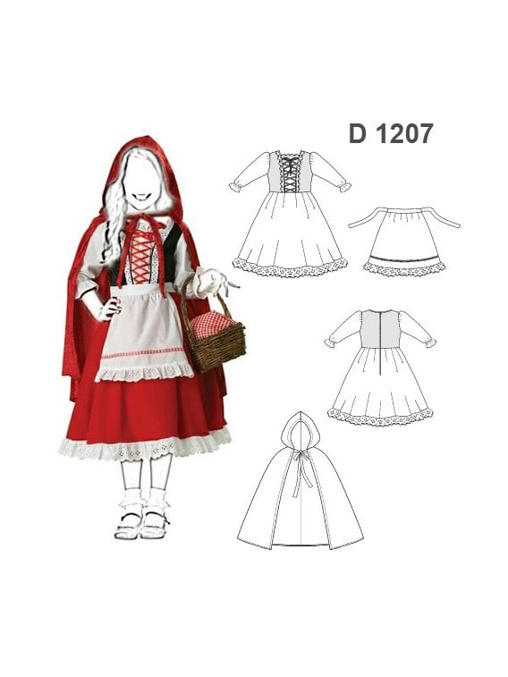 DIFRAZ INFANTIL CAPERUCITA 1207