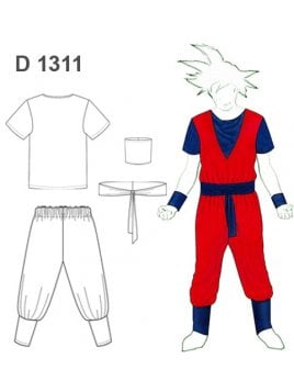 DISFRAZ PERSONAJE COMIC 1311