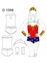 DISFRAZ SUPER HEROINA 1306